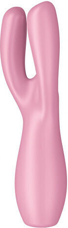 Satisfyer Threesome 3 Κλειτοριδικός Δονητής 14cm Ροζ