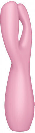 Satisfyer Threesome 3 Κλειτοριδικός Δονητής 14cm Ροζ