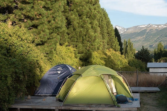 Husky Sawaj Triton 3 Camping Tent Igloo Green 4 Seasons for 3 People Waterproof 3000mm 300x250x130cm