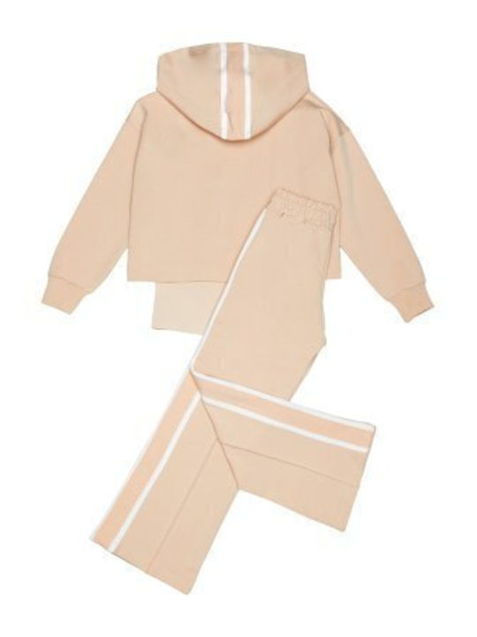 Sprint Kids Sweatpants Set beige 3pcs