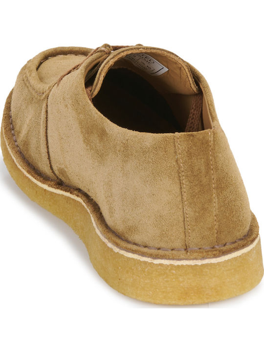 Men's Suede Casual Shoes Brown