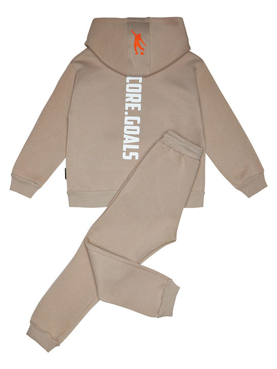 Sprint Kids Sweatpants Set beige