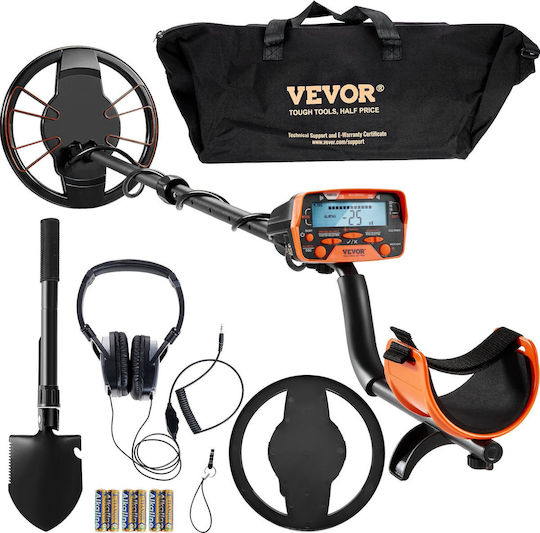Vevor YJSJSTCQ10510KDE7V0 Ανιχνευτής Μετάλλων Εδάφους με Βάθος Ανίχνευσης 132.6cm και Αδιάβροχο Πηνίο