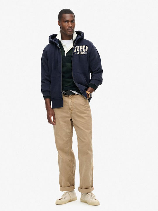 Cardigan With Hood Rich Navy
