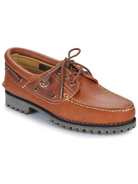 Timberland Authentic Men's Boat Shoes Brown