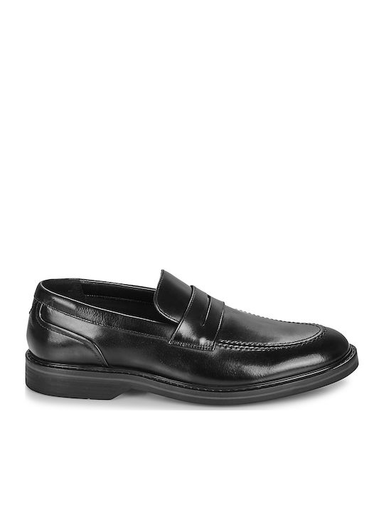 Aldwin Step Herren Mokassins in Schwarz Farbe