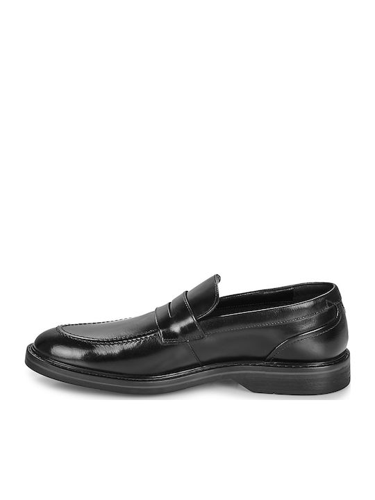 Aldwin Step Herren Mokassins in Schwarz Farbe
