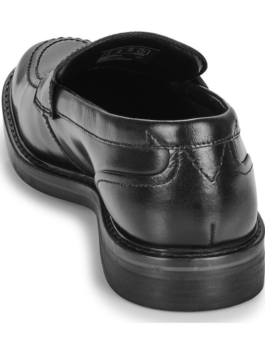 Aldwin Step Herren Mokassins in Schwarz Farbe