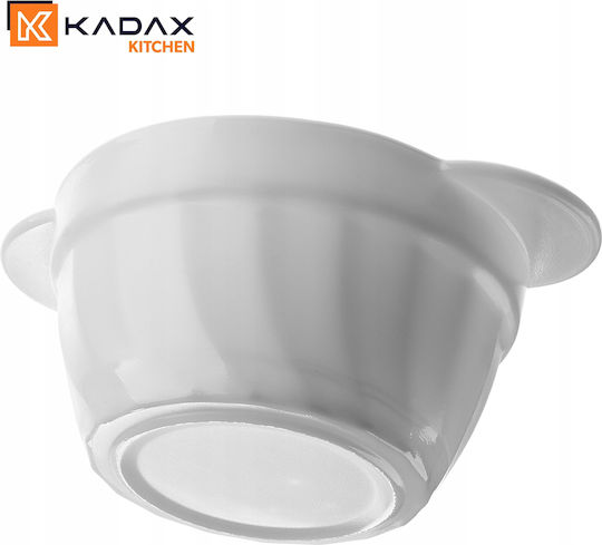 Kadax Μπωλ Σερβιρίσματος Στρογγυλό Λευκό με Διάμετρο 18.5εκ. 12τμχ