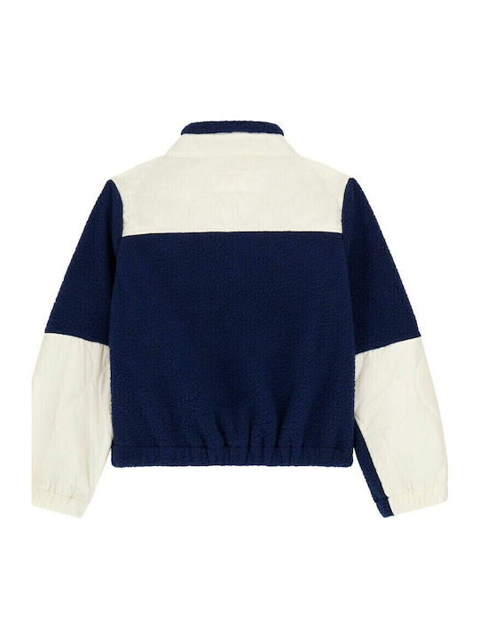 Cardigan pentru copii Fleece Albastru marin