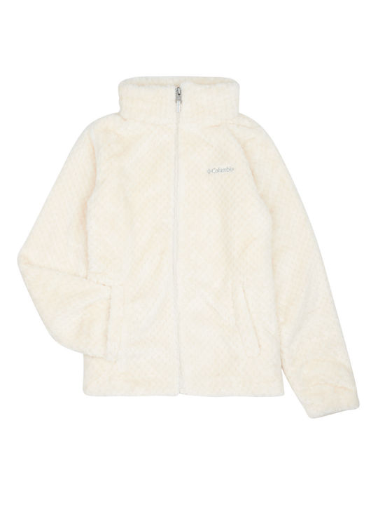 Columbia Kids Cardigan Sherpa Full Beige