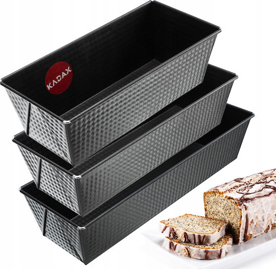 Kadax Loaf Baking Pan 3pcs