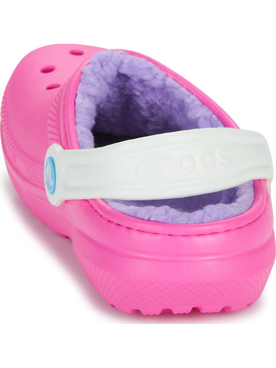 Παντόφλες Ροζ Classic Lined Clog
