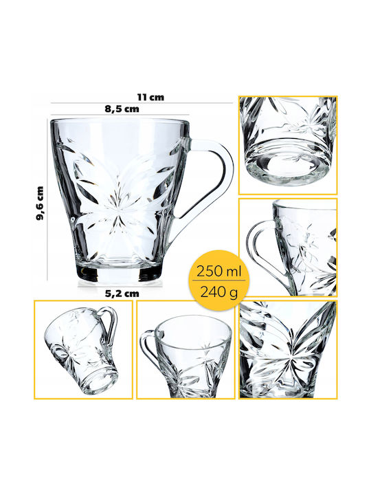 Kadax Heat Change Mug Transparent 250ml