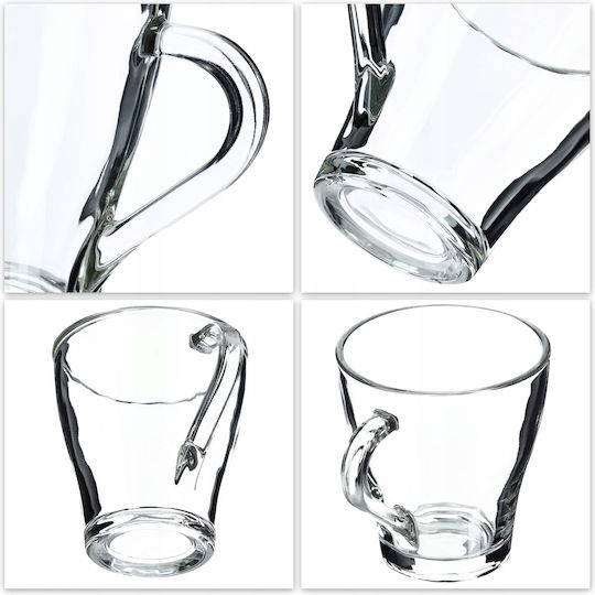 Kadax Mug Glass Transparent 250ml
