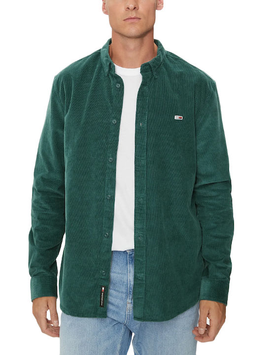 Tommy Hilfiger Corduroy Shirt Green