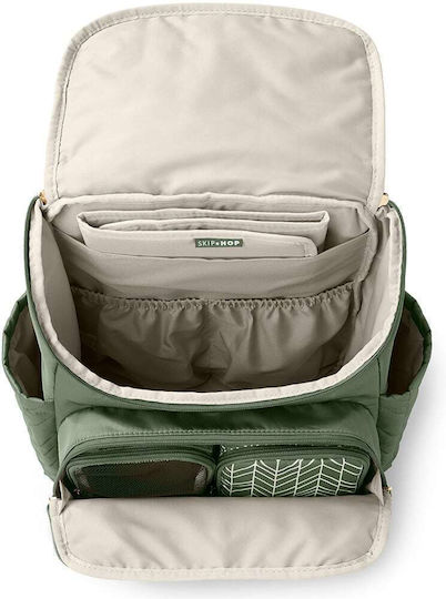 Skip Hop Skip Hop Backpack Diaper Bag Forma Dark Sage 41x20x36cm