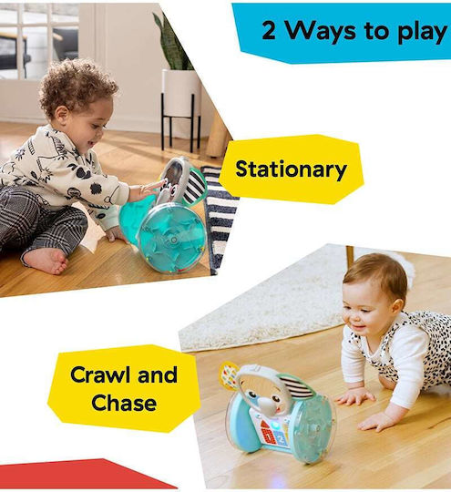 Baby Einstein Βρεφικό Παιχνίδι Chase & Tap Earl Interactive Crawling Toy με Μουσική και Φως για 6+ Μηνών