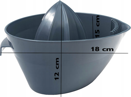 Kadax Classic Juicer with Container made of Plastic in Gray Color