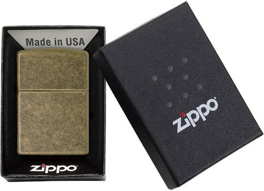 Запалка Zippo Antique Brass 201fb Antique