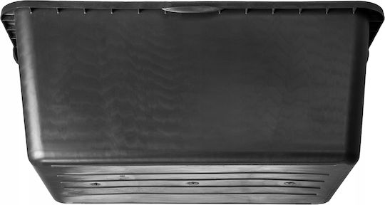 Kadax Kunststoff Aufbewahrungsbox mit Deckel Schwarz 80Es 1Stück