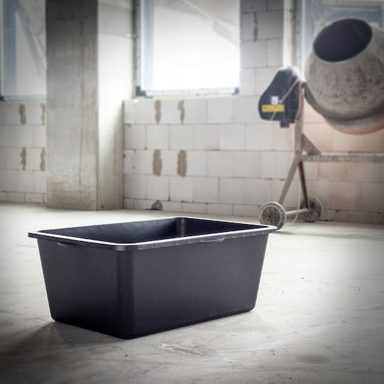 Kadax Kunststoff Aufbewahrungsbox mit Deckel Schwarz 80Es 1Stück