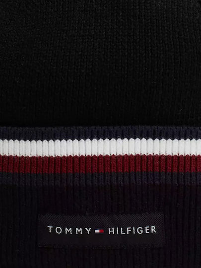 Beanie Männer Beanie Gestrickt in Schwarz Farbe