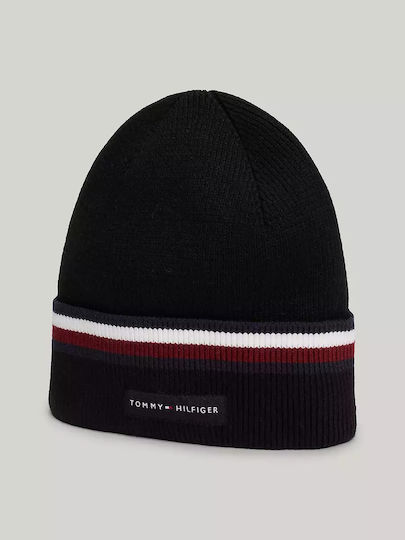 Beanie Männer Beanie Gestrickt in Schwarz Farbe