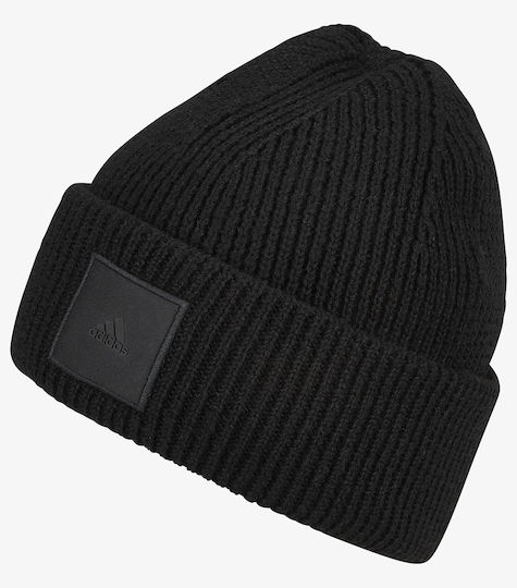 Beanie Unisex Beanie Knitted in Black color