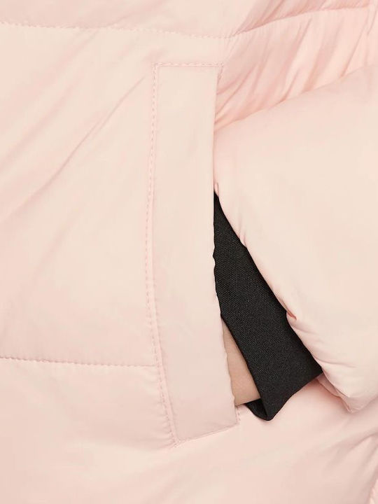 DKNY Scurt Jachetă de femei Puffer pentru iarnă Pink