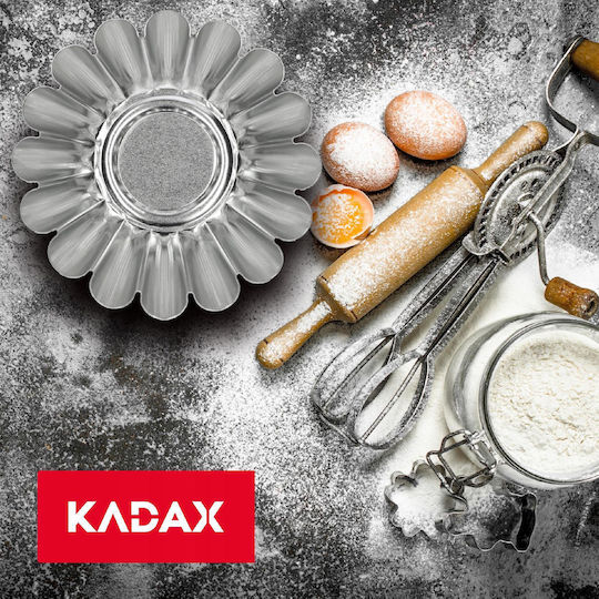 Kadax Φόρμα Ζαχαροπλαστικής για Κρέμα Καραμελέ από Αλουμίνιο