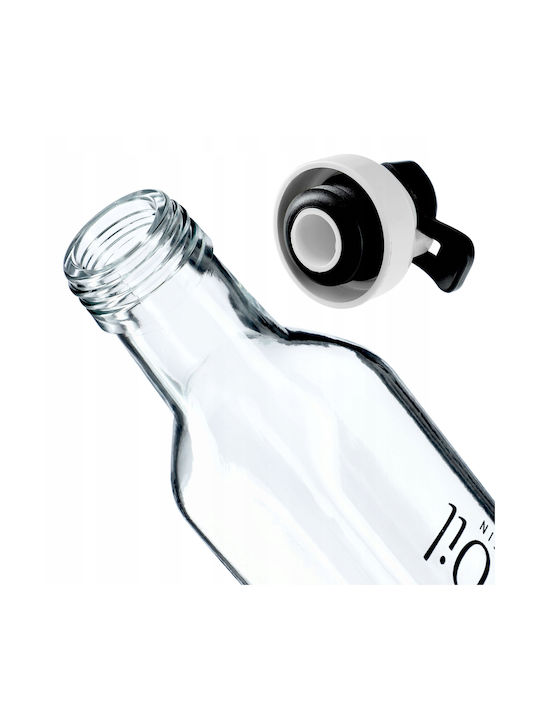 Kadax Δοχείο Λαδιού Γυάλινο με Ροή 250ml