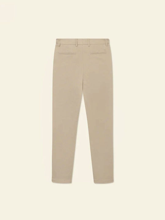 Les Deux Como Men's Trousers Suit Dark Sand, Ecru