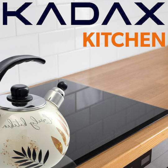Kadax Чайник Емайл Сив 2200мл