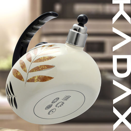 Kadax Чайник Емайл Сив 2200мл