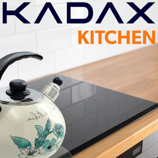 Kadax Τσαγιέρα Εμαγιέ Γκρι 2200ml