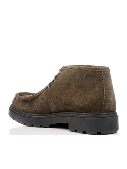 Spherica Ec7 Leather Green Men's Boots