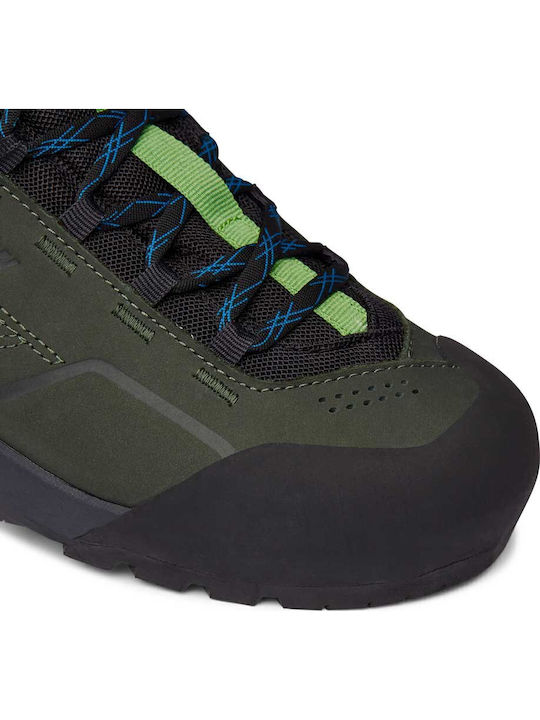 Black Diamond Mission Leather Ανδρικά Ορειβατικά Παπούτσια Αδιάβροχα Πράσινα