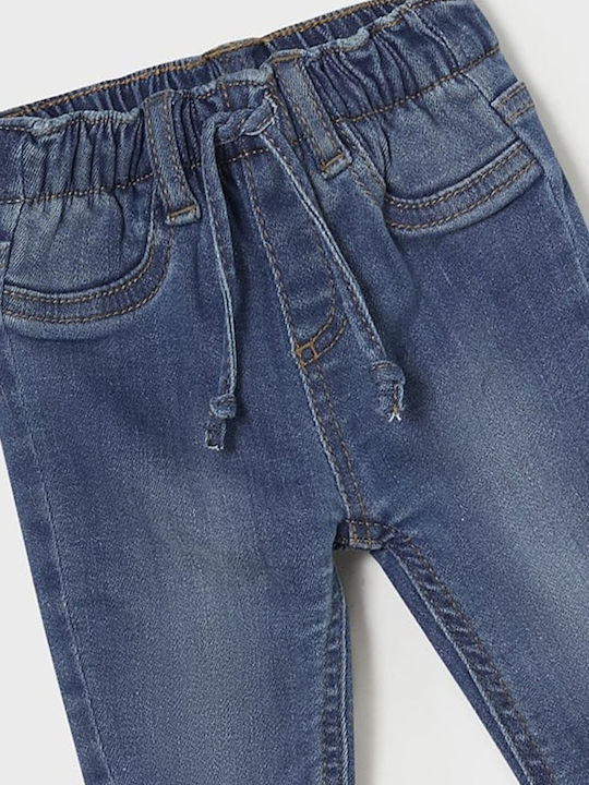 Kinder Schlaghose Jeans Blau