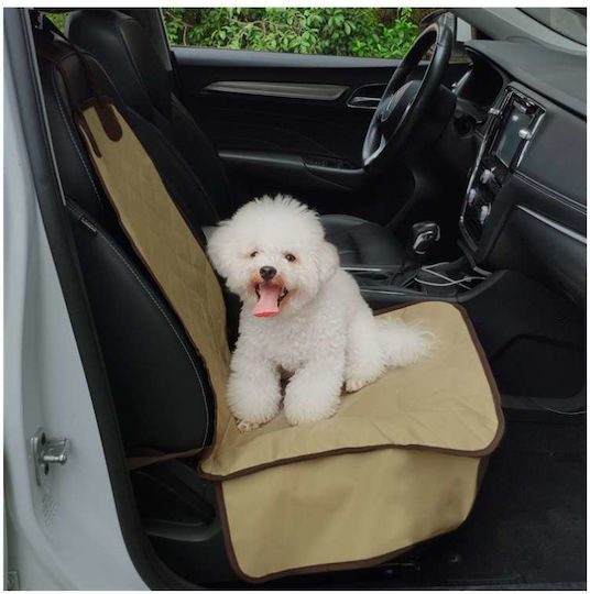 Waterproof Seat Cover Car Seat Cover for Dog Beige