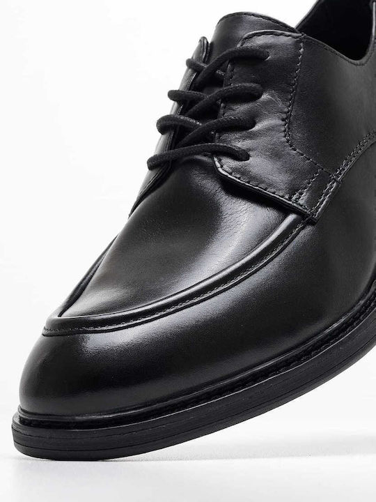 Δερμάτινα Ανδρικά Loafers σε Μαύρο Χρώμα