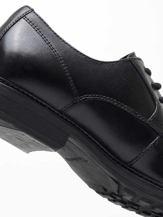 Δερμάτινα Ανδρικά Loafers σε Μαύρο Χρώμα