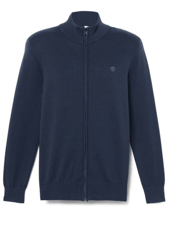 Ανδρική Ζακέτα Φερμουάρ Timberland Williams River Cotton Yd Blue 197641040059