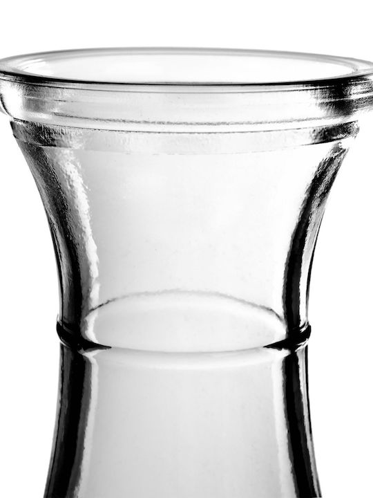 Kadax Glas Karaffe zum Servieren Wein mit Verschluss Transparent 1000ml 2Stück
