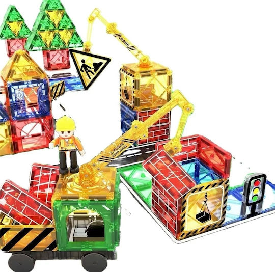 Wonder Toys Magnetic Construction Toy Pieces Classic