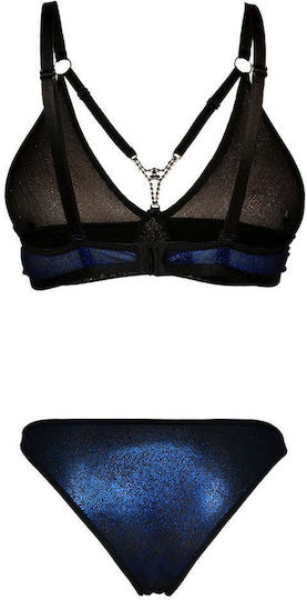 Harlo Sexy Dessous-Set Blau