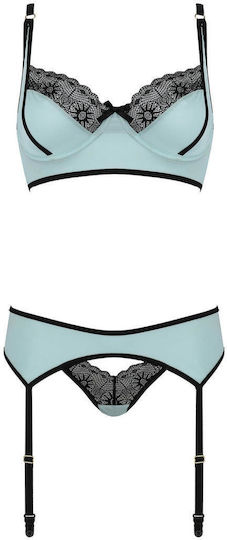 Sidra Sexy Dessous-Set Grün