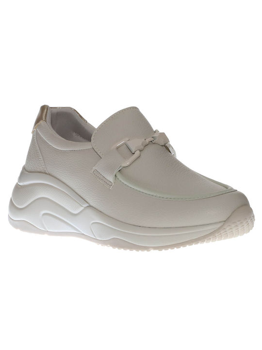 Maria Mare Femei Sneakers Off-white - Ice