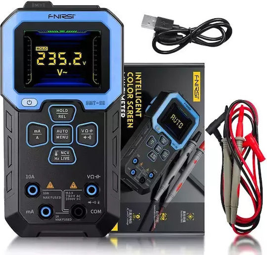Digital Multimeter 9999 Counts True Rms Auto Range Fnirsi Dmt-99