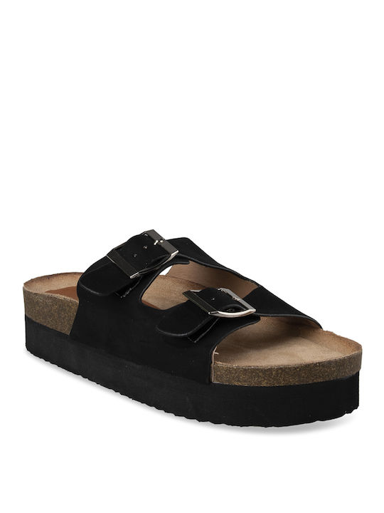 Tsouderos Shoes Platforme dama Negre